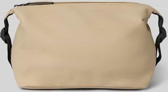 Rains Kulturtasche mit Raffungen Modell Hilo Wash Bag in Beige, Größe 1