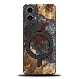 OEM Funda Bewood Unique Para Motorola G34 5g - Planetas - Plut&oacute;n Con Magsafe