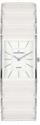 Jacques Lemans Womens 1-1940B Ladies Dublin Watch - Silver - One Size