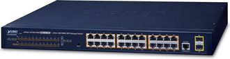 Planet Ipv4, 24 Puertos Gestionados 802.3at, Gs-4210-24p2s