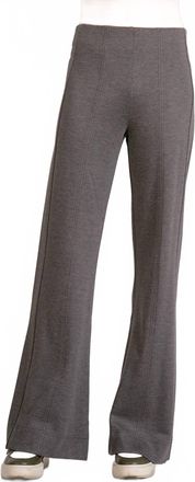 Elan Womens Simone Pants In Heather Grey