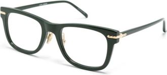 Linda Farrow Groen Optisch Montuur voor Dagelijks Gebruik - Dames - Brillen - Groen - 51 MM - Accessoires
