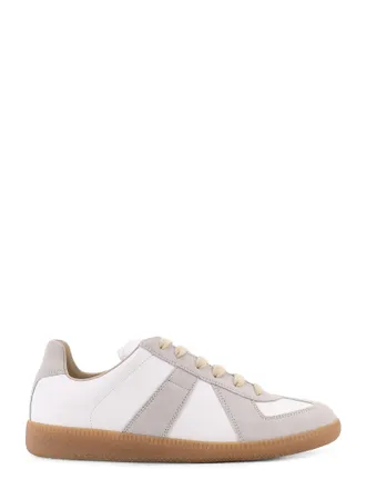 Maison Margiela Leather Sneakers-Donna
