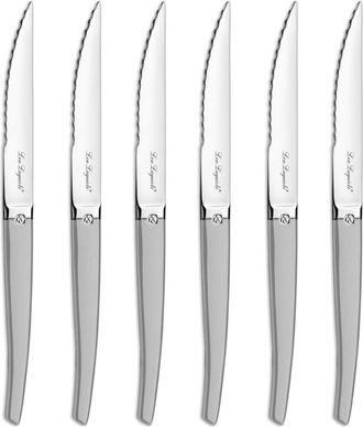 Lou Laguiole Estuche de 6 cuchillos carne Acero