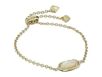 Kendra Scott Elaina Birthstone Womens Bracelet Womens Bracelet June/Gold/Ivory Mother-of-Pearl