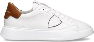 Philippe Model Sneakers Temple Tennis - Heren - Sneakers - Wit - 41 EU - Katoen - Schoenen