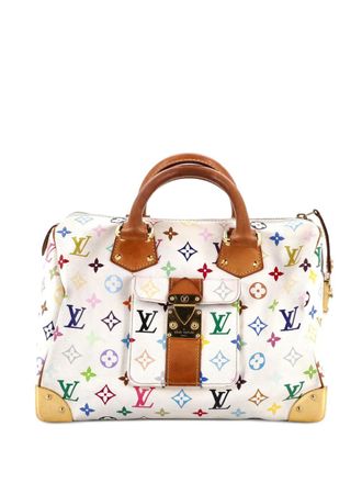 Louis Vuitton Speedy Handbag Monogram Multicolor 30 satchel - Bianco