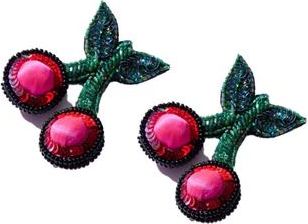 Simitri Cherry Earrings in Red at Nordstrom