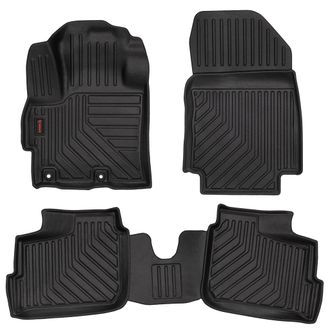 OEM Alfombrillas De Goma 3d Para Coche: Mitsubishi Space Star Ii (hatchback, 2013-) - Borde De 5 Cm