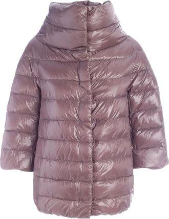 Herno 3/4 sleeve puffer jacket - Rosa
