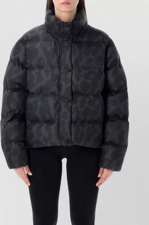 Nike nylon animalier therma fit bomber jacket