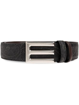 Etro Riem met logogesp - Bruin