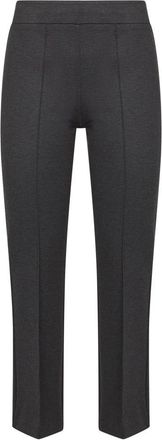 Blanca Vita Slim-fit Broeken - Dames - Vrijetijds broeken - Grijs - M - Nylon - Broeken