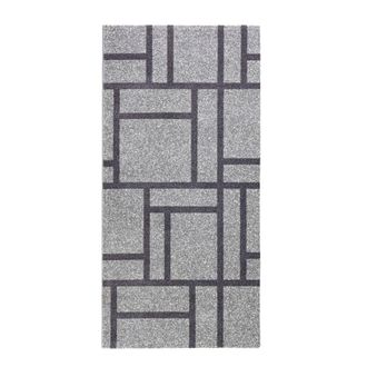 Oresteluchetta Alfombra 100% polipropileno gris 80 x 150 cm