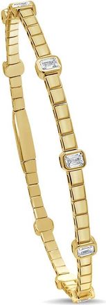 Sabrina Designs 14K 0.88 ct. tw. Diamond Flexible Bangle