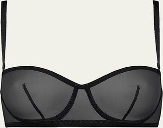 Eres Indiscrete Convertible Stretch Tulle Bra