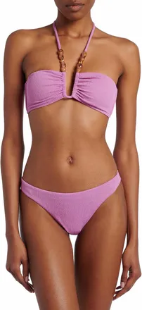 Vix Womens Kiana Carol Bikini Top In Pink
