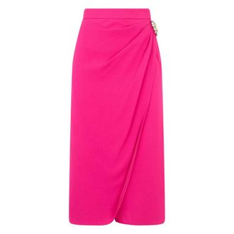 Moschino Midi Skirt - female - Moschino - Midi Skirts - Pink - S - Skirts