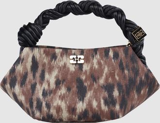 Ganni Sac Mini Bou Taffeta Burro