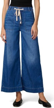 Joe's The Madeline Ankle Wide Leg Drawstring Jeans in Courage at Nordstrom, Size 24