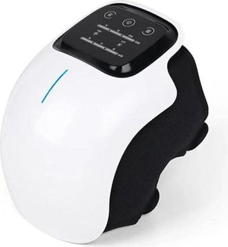 OEM Masajeador El&eacute;ctrico Para Rodillas, Codos Y Piernas Con Calor Infrarrojo: Alivio Eficaz Del Dolor Y Confort, Blanco