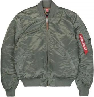 Alpha Industries Hombre, Chaquetas, Verde, Talla: M