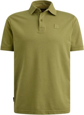 PME Legend Stretch Piqu&eacute; Polo - Heren - Tops - Groen - Maat: 2XL Piqu&eacute;