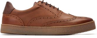 Base London Christo Mens Shoes Tan Leather - Size UK 10