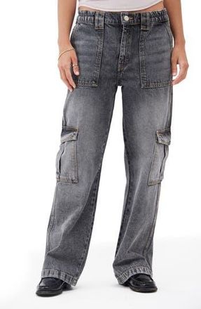 BDG Cargo Skate Pants in Washed Black at Nordstrom Rack, Size 25 X 32