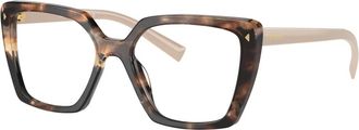 Prada PR 16Zv Optisch Montuur - unisex - Accessoires - Bruin - Maat: 51 MM