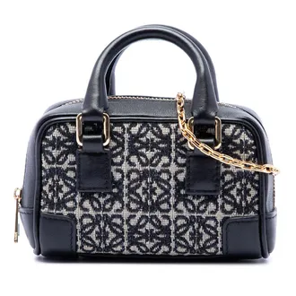 Loewe Pre-owned LOEWE Nano Anagram Canvas Amazona Satchel Ladies N0D9AMA3IEHDUNJU