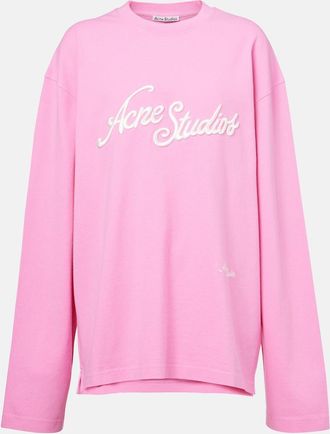 Acne Studios Top in jersey di cotone