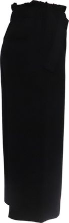 Vince Elastic Waistband Culottes in Black Triacetate