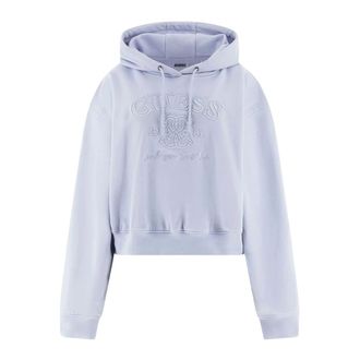 Guess Hoodies, female, Blue, Size: XS Yayoi Hoodie