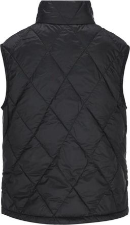 Burberry Diamond-Quilted Down Vest - Black