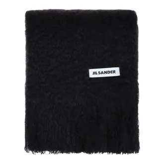 Jil Sander Heren, Accessoires, Zwart, Maat: ONE Size Wol