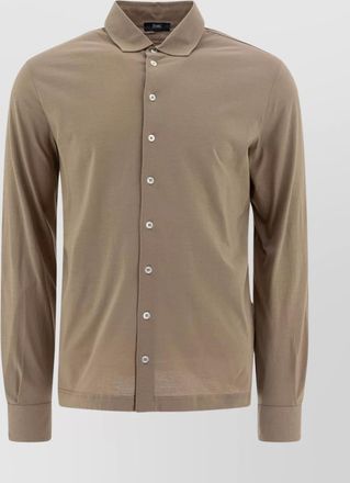 Herno sleeve cuffed long sleeves shirt