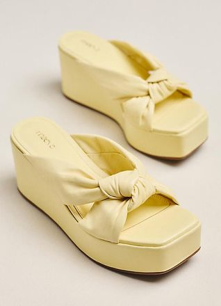 Maeve Knotted Platform Sandals