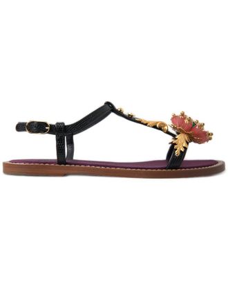 Dolce & Gabbana Leather Sandal