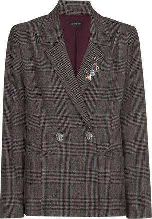 Caroline Biss Caroline Biss - City Chic Blazer - Dames - Jassen - Veelkleurig - Maat: 2XL Leer