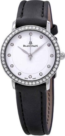 Blancpain Ultraplate Automatic Diamond White Dial Ladies Watch 6102-4628-95A
