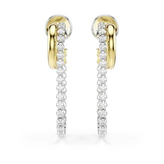 Swarovski Hyperbola Oorbellen - Dames - Oorbellen - Grijs - ONE Size - Accessoires