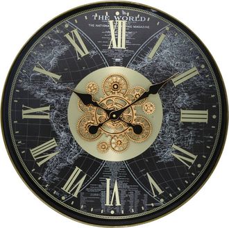 Atmosphera Reloj Marvin D. 60 Cm Negro - Atmosphera Cr&eacute;ateur DInt&eacute;rieur