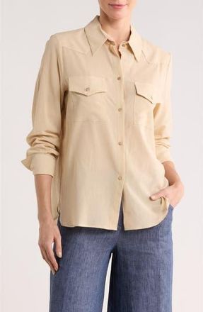TWP Ranchers Daughter Shirt Jacket in Sandstone at Nordstrom Rack, Size X-Large