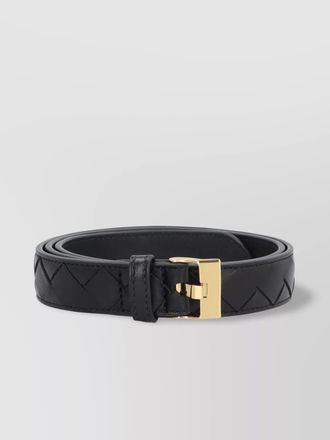 Bottega Veneta leather intrecciato belt