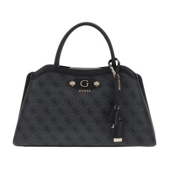 Guess Coleen Logo Small SA - female - Guess - Handbags - Gray - ONE SIZE - Bags