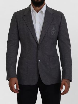 Dolce & Gabbana wool slim-fit blazer