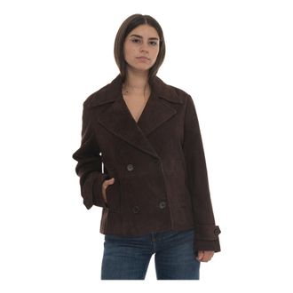 Roy Rogers Mujer, Abrigos, Marrón, Talla: L