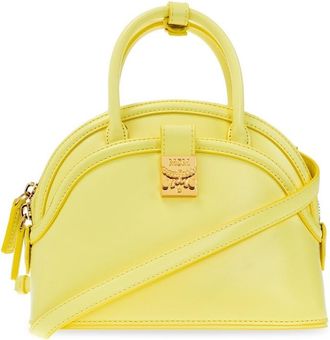 MCM Ladies Small Limelight Leather Tracy Tote