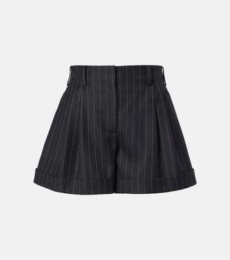 Givenchy Pinstripe wool shorts